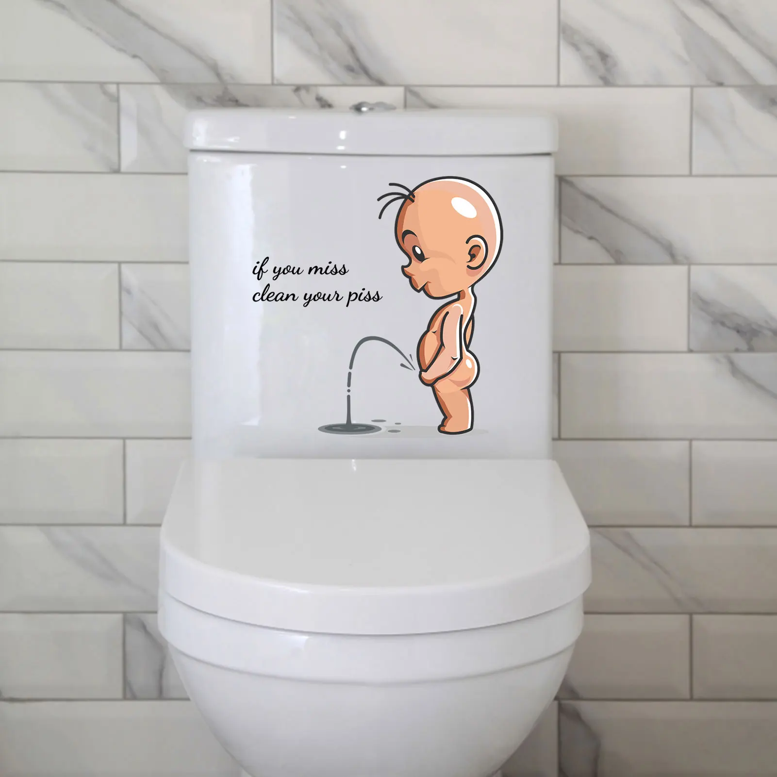 Poster I PISS I Toilet I Bathroom I Pee 
