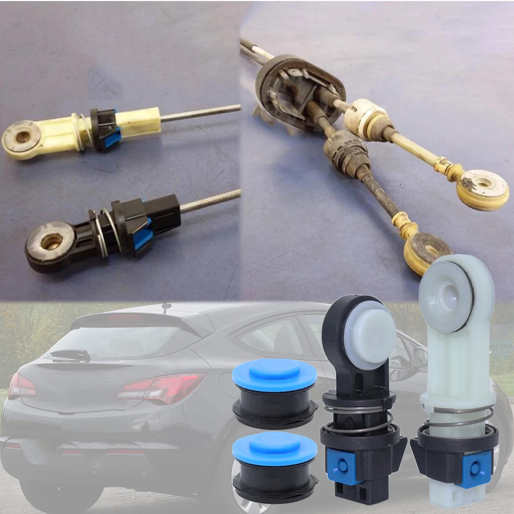 Gear Shifter,Gearbox Control Cable Repair Kit,For Vauxhall Opel Astra J P09 2009 2010 2012 2014,Car 6-Speed Gear Shift Cable Connector Bushing,Gearbox Change Lever