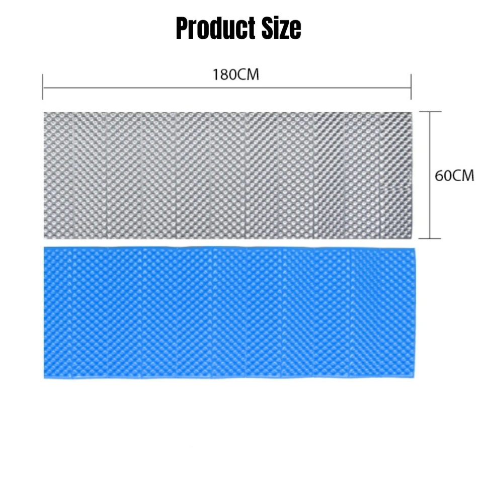Thicken-Aluminum-Membrane-Foldable-Camping-Mattress-Moisture-proof-Sleeping-Pad-Lightweight-IXPE-Foam-Mat-Beach-Cushion.jpg Sűrítsen Alumínium Membrán Összecsukható Kemping Matrac Nedvességálló Alvó Párna Könnyű Ixpe Hab Szőnyeg Tengerparti Utazás - Image 3