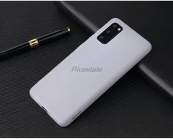 Premium Solid Color TPU Protective Case for Galaxy S10e (WHITE)