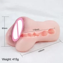  Vagina Real Pussy Sex Toys for Men Masturbador Masculino Rubber Vagina Masturbator for Man Adult Toy Pocket Pussy Girl Sex Shop 