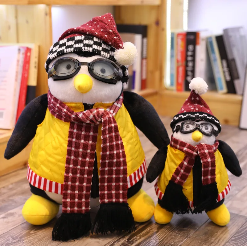 

Creative Penguin Plush Toy PP Cotton Filler Baby Sleep At Night with Peace of Mind Doll Children Christmas Birthday Gift Unisex