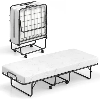 Giantex Folding Bed with Mattress 1