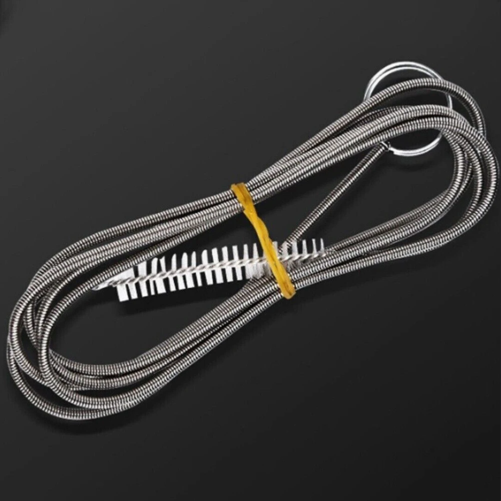 5pcs Fridge Dredging Kit Flexible Refrigerator Scrub Brush Reusable Clean Drain Outlet Dredging Tool Cleaning Syringe Shovel