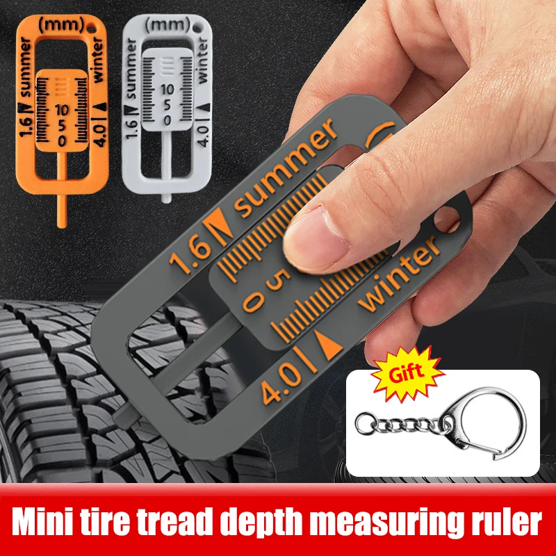 TireTreadDepthGaugeKeychainPortableMeasurerCarTireSafetyCheckUniversalEssentialForRoadTripsAndCarMaintenance-AliExpress