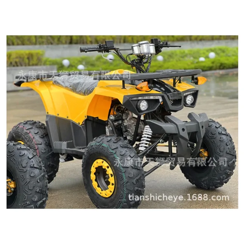 ATV 125cc Gasoline Beach Motorcycle Four-Wheel Scrambling All Terrain Mountain off-Road Vehicle