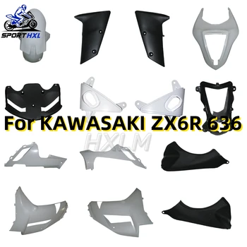 Free Custom Fairing Kits for Kawasaki Ninja 2007 2008 ZX6R ZX 636 6R 07 08 Street Circuit ABS Motorcycle Injection Mold Bodywork