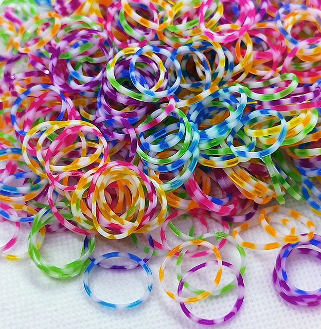 How to DIY Colorful Rubber Band Bracelet-calidas.vn