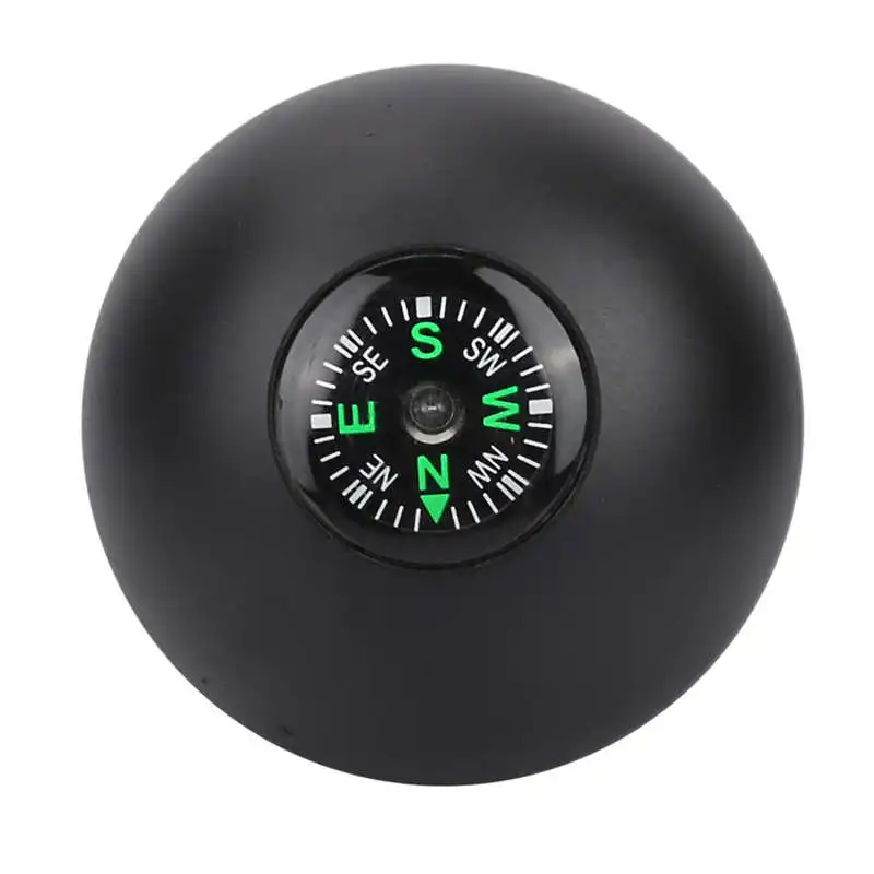 Outdoor Universal Pole Stick Monopod Head Grip Knob with Compass