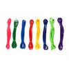 208cm Rubber Elastic Fitness Body Building Resistance Bands Basketball Training Gym Exercise Home Pilates Power Colorful