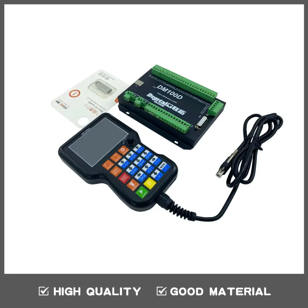 NCH02, controller di movimento CNC DM100 Controller maniglia 3/4/5 assi Sistema di controllo macchina per incisione con lavorazione CNC