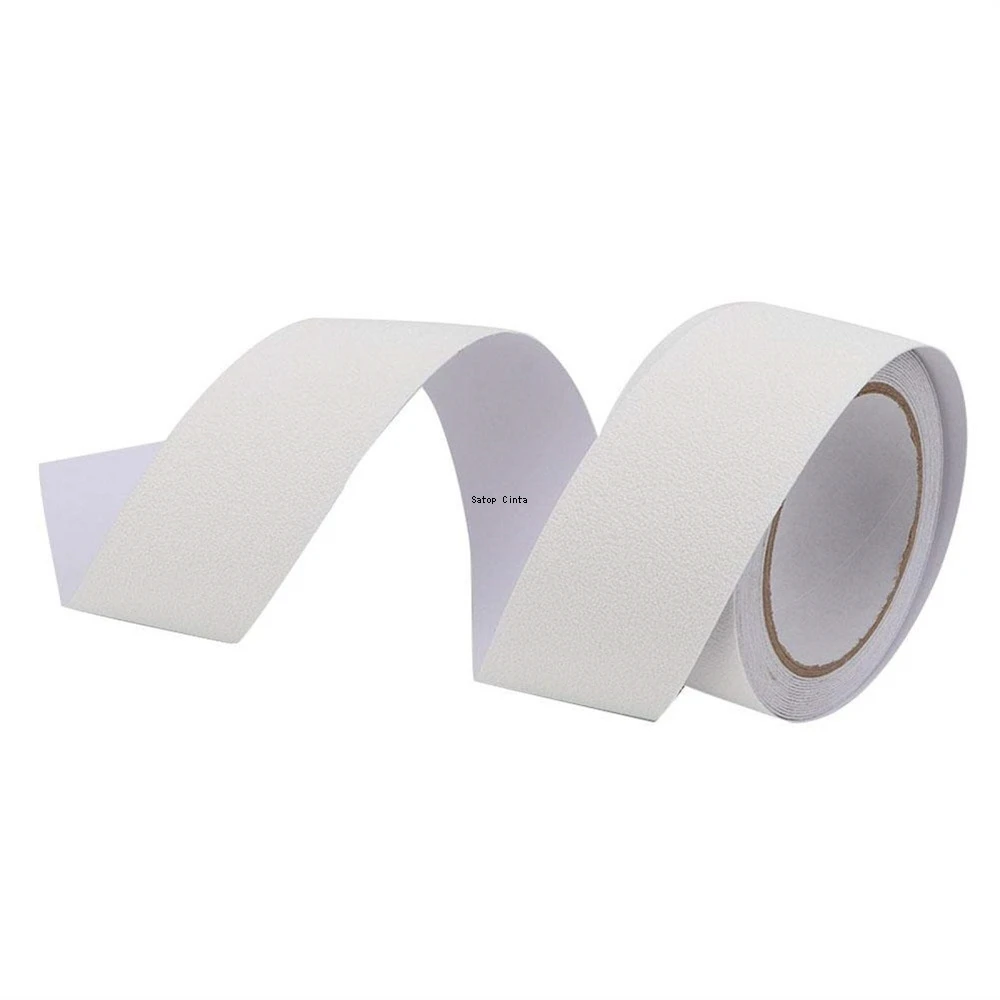 5cm*5m White Anti Slip Tape Non-Slip Strips Non Skid Safety Tapes For Outdoor Indoor Steps Stair Traction Tread Staircases Boats