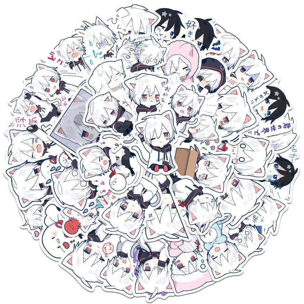 

10/30/50PCS Popular Anime Graffiti Stickers Cartoon Waterproof Stickers Skateboard Luggage Decorative Stickers Wholesale