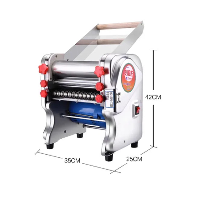 Stainless Steel Automatic Electric Tortilla Pasta Pizza Maker Noodle Cutter Noodle Machine