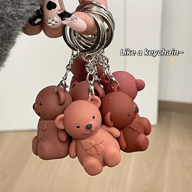 39944-db2c85.jpg Cute Bear Lip Gloss with Keychain – 6 Long-Lasting Matte and Gloss Colors
