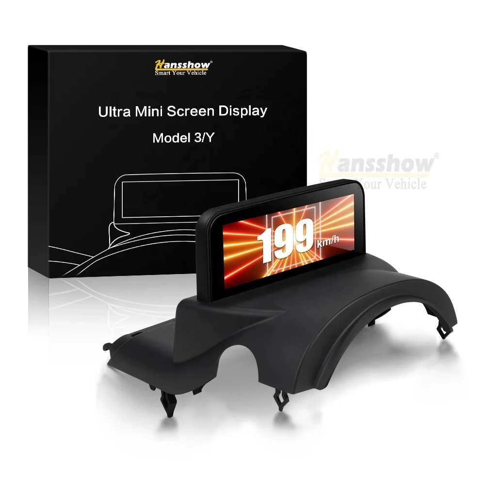 Hansshow Digital Instrument Cluster Hud Display For Tesla Model 3/Y