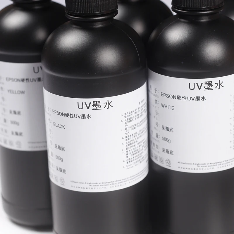 Tinta uv Dura de Epson Tinta da Impressora R1390 R2000 R1900 T50 L805 L800 L1800 Dx4 Dx5 Dx6 Dx7 Tx800 Xp600 Novo 1pc - Imagem 5