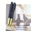 Large-Capacity Black Ink Gel Pen 1.0 Tip Bullet Calligraphy Practice Carbon Black for School Student Business Affairs 1