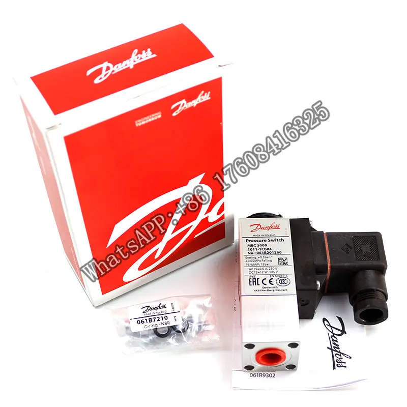 

Датчик давления Danfoss 060G2406, размер соединения 1/2 IP65 DIN разъем, блок давления совершенно новый и оригинальный