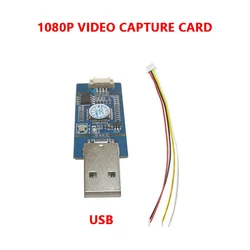 High - Definition Video Capture Card with Analog to Digital Conversion and USB/Type - C Connectivity (USB)