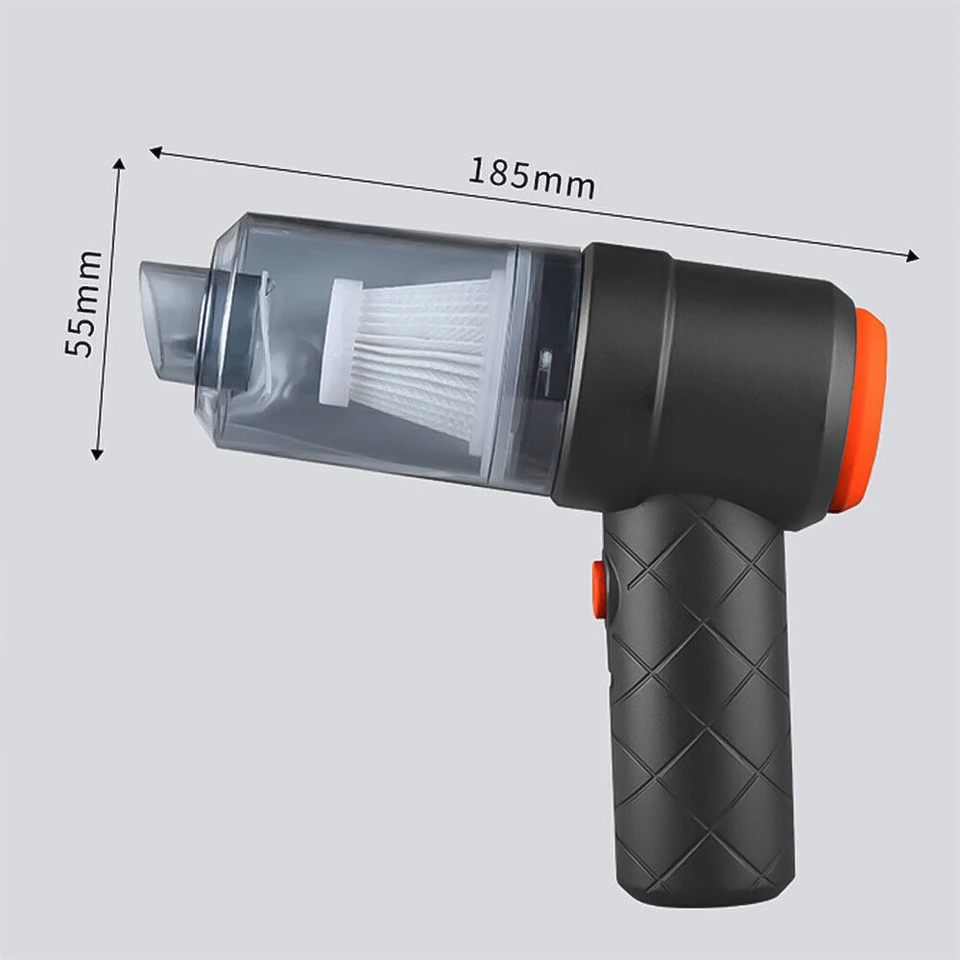 Portable Wireless Handheld Vacuum Cleaner 2 in 1