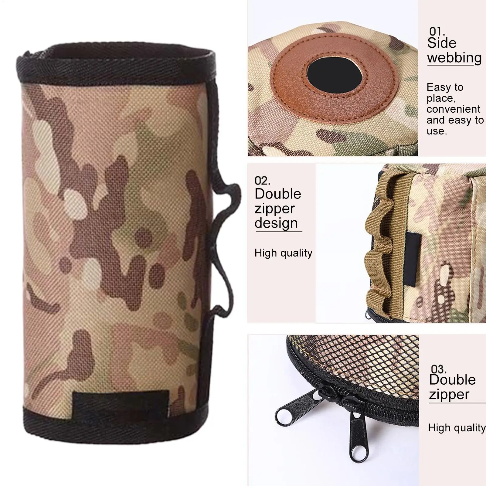 Gas Tank Protective Sleeve Portable Outdoor Camping Storage Bag For Hiking Fishing Mountain Climbing Picnic Outdoor Camping