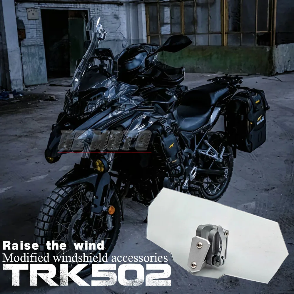 

Modification Accessories FOR Benelli TKR Small Windshield Lnstallation And Heightening Raise And Lower Windshield Universal