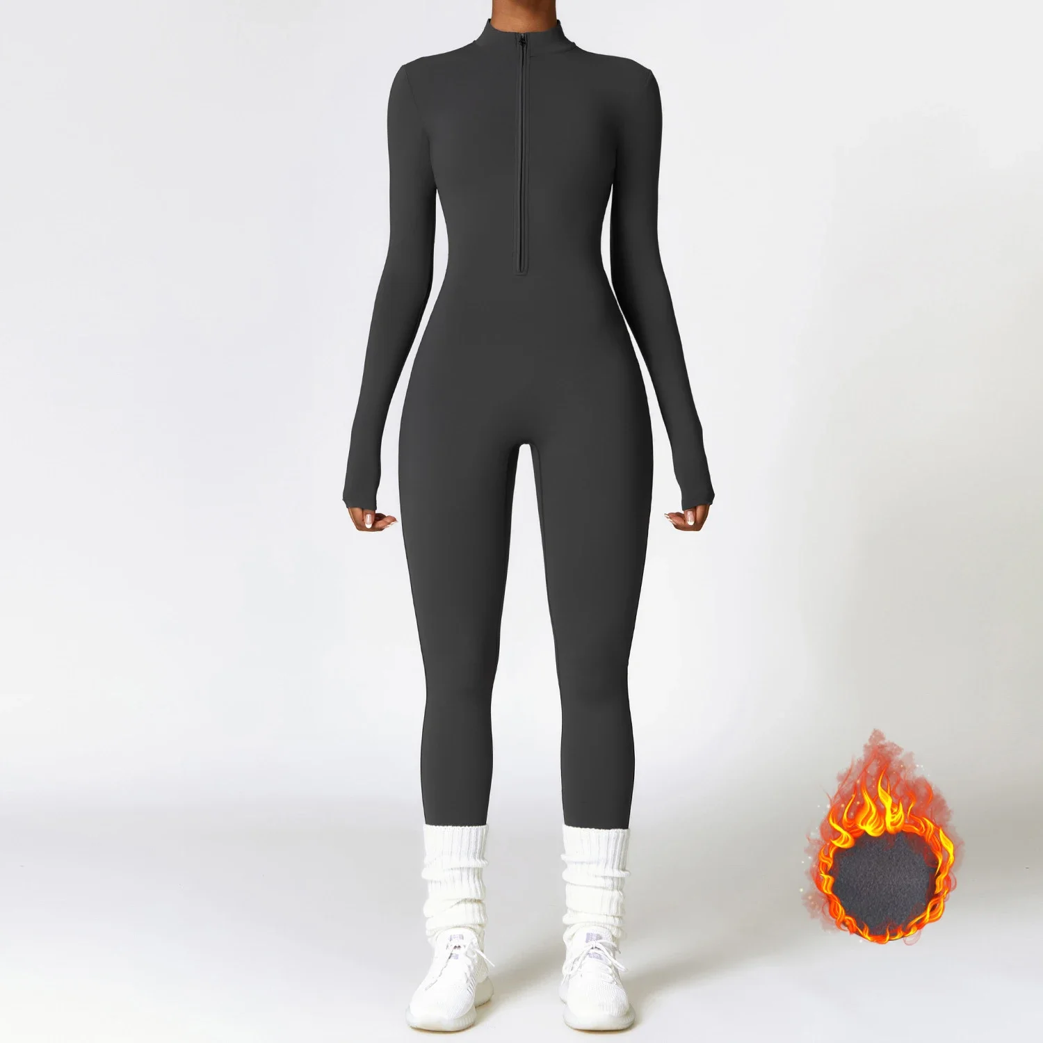 Generico Tute Donna In Maglia Casual Maglia E Pantaloni A Gamba Larga Tuta Due Pezzi Invernale Elegante Tuta Da Casa Comode Curvy Completi 2 Pezzi Loungewear Complete Calda Leggera Tute Sportiva Moda - 10