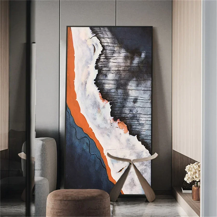 

High quality hand-painted abstract pictures on canvas painting animal pictures for living room wall art abstract home decoration