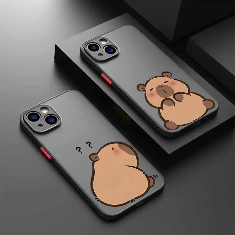 Cute Capybara Lovely Soft Cover Case