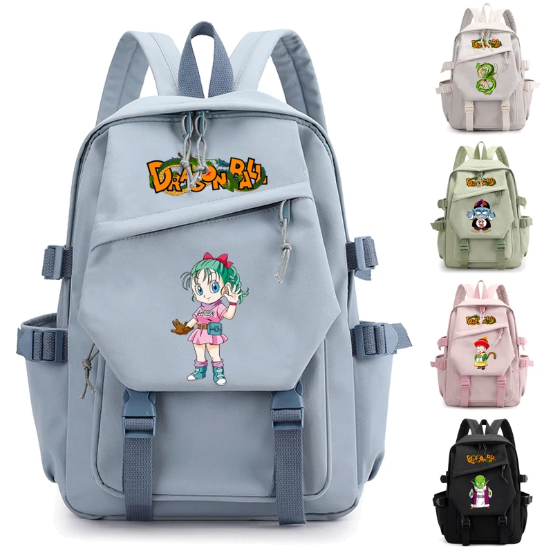 

Anime Dragon Ball Plush Toy Goku Backpack Children Girls Boy Black Blue Schoolbag Kawaii Student School Bag Computer Large Gifts