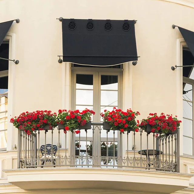 100 Db Árnyalatú Ruhaszár Tartó Műanyag Klip Nagy Teherbírású Kültéri Klipek Hordozható Ponyvát Rögzítő Markolat Kemping - Image 3