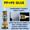 50ML FIXWANT Polypropylene PP Glue PE EVA POM PU Plastic Leather Waterproof Soft Glue Strong PVC Adhesive 5