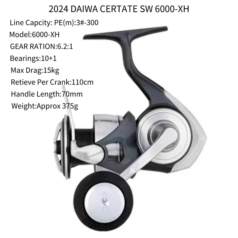 未使用品 Daiwa CERTATE24 SW 6000-H Unused Daiwa 24 Certate SW 6000-H Cond/A | eBay