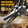 SWANSOFT 6 Inch Mini Chainsaw, Cordless Chainsaw Compatible with 16.8V Battery, Small Chain Saw for Tree Trimming 1