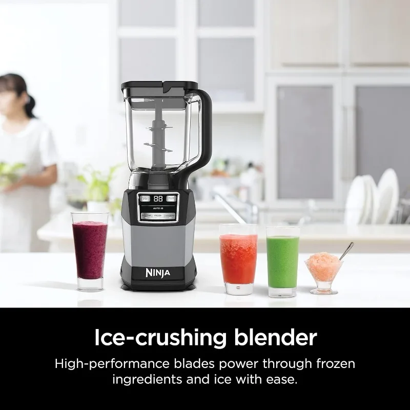 Ninja Blender, Compact Kitchen System, 1200W, 3 Functions for Smoothies,Dough&Frozen Drinks with Auto-IQ, 72-oz.* Blende Pitcher 5