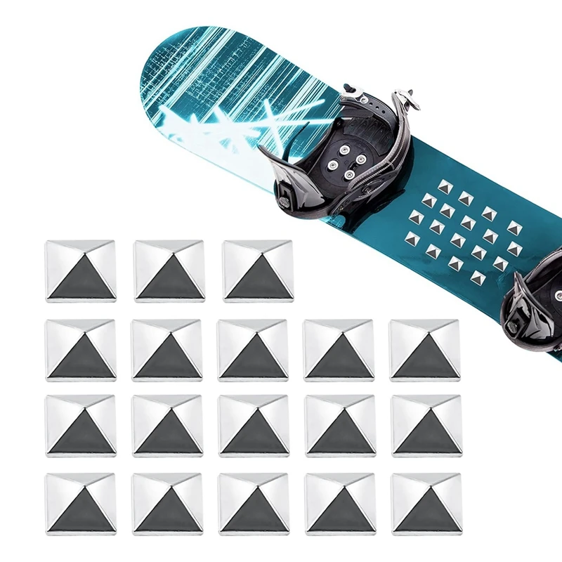 18Pcs Snowboard Stomp Pad Snowboard Grip Stomp Pad Anti Slip Step Snow Board Mat