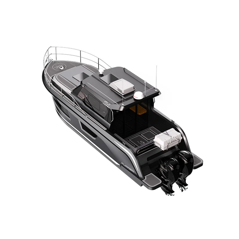 The most Popular Yacht Color Yacht FQ900 Cheap China Full Welded Aluminum Factory Direct Sale Lightweight