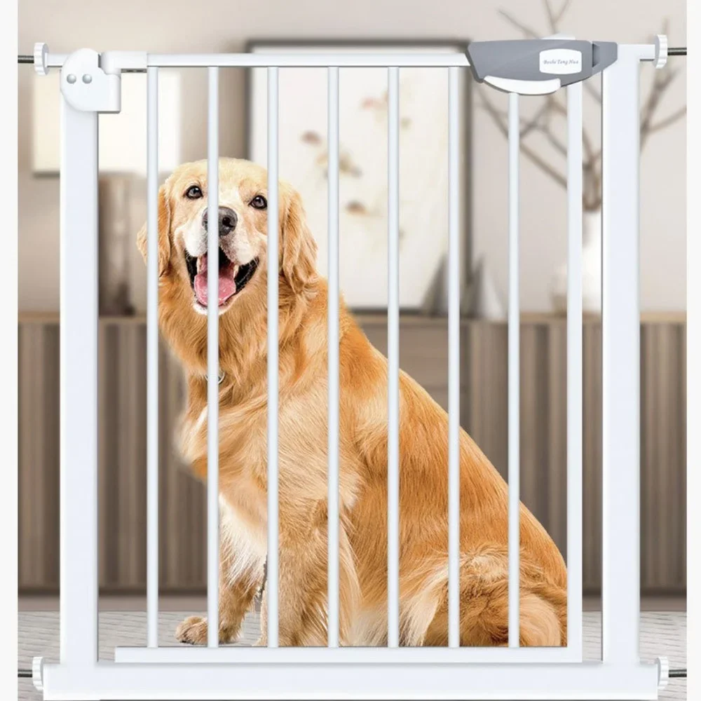 Barrera de seguridad para niños, puerta de escalera para bebé, puerta de  balcón para perro, puerta de seguridad, protección para mascotas, valla de  seguridad para puerta - AliExpress