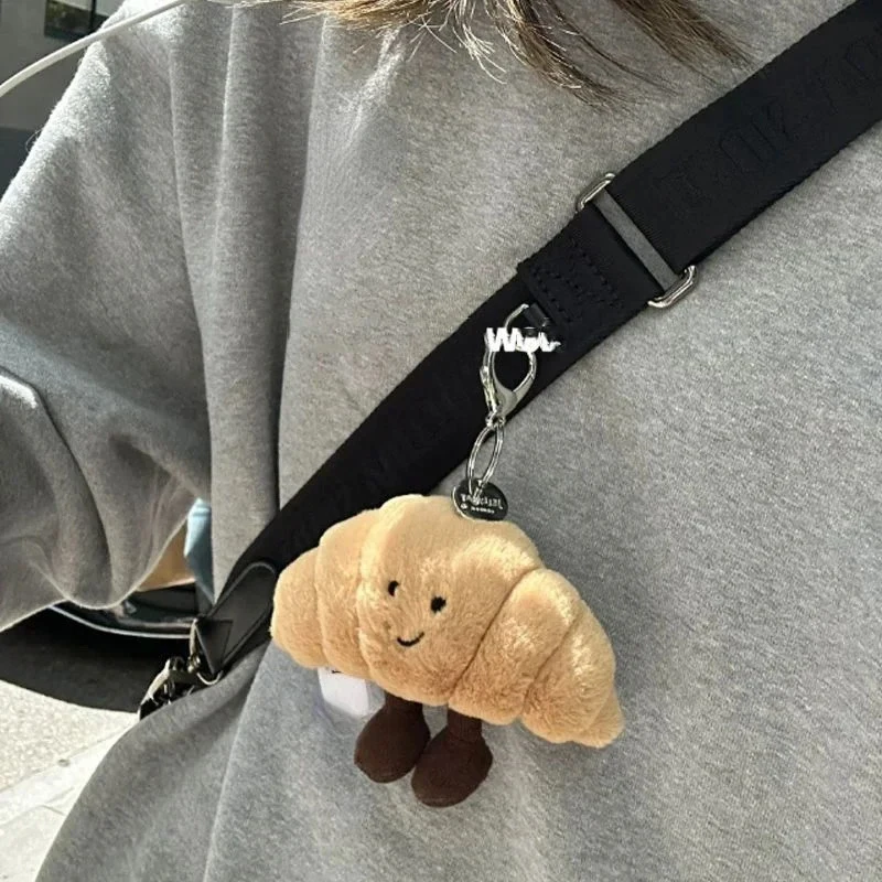 Jellycat AMUSEABLE CROISSANT BAG CHARM Soft AUTHENTIC Plush Not