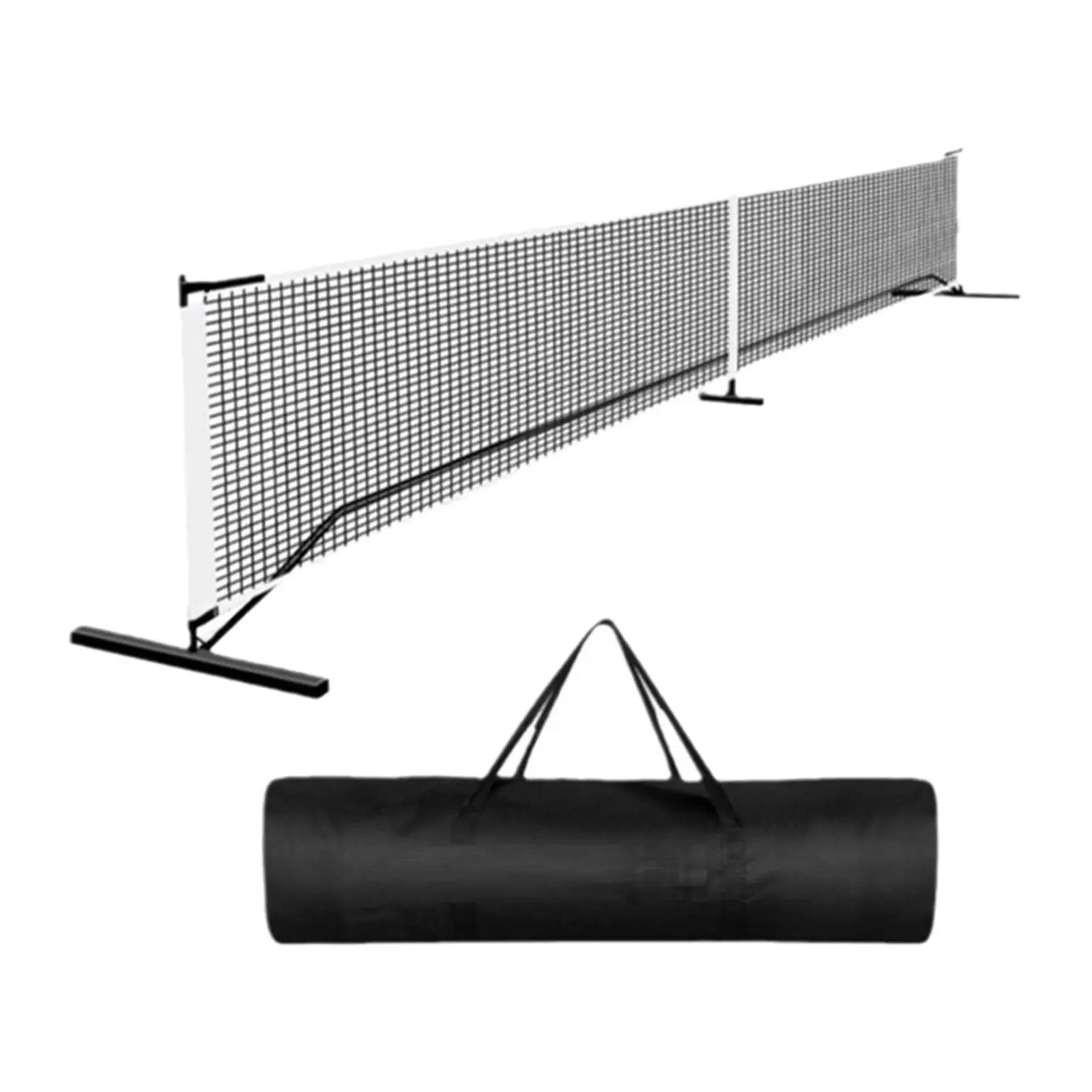 Portable Pickleball 22ft Adjustable Height with Metal Frame Stand Detachable Sports Net for Party Game Training Backyard Indoor Portable Pickleball 22ft Adjustable Height with Metal Frame Stand Detachable Sports Net for Party Game Training Backyard Indoor