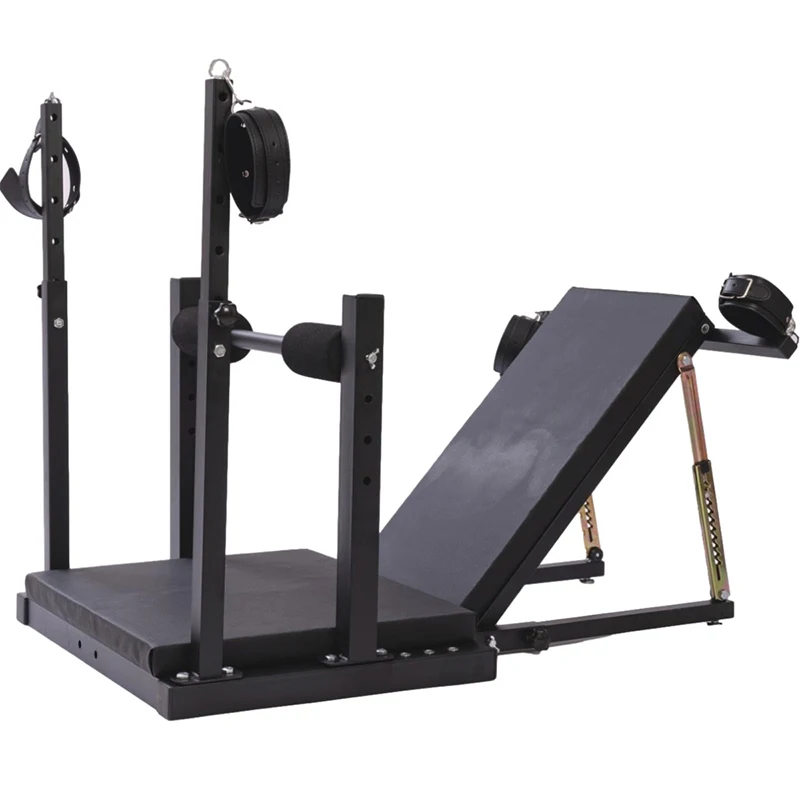 SM Forced Leg Press Leg Split Chair Rack Restraint Bondage Training Bound Split Sex Toys Props Vibrator for Adult Women
