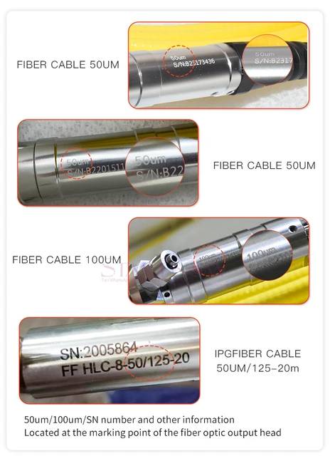 Laser Cw industrielle Qbh câble fibre optique de collimateur