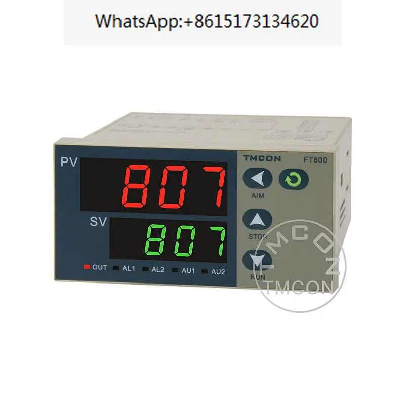 FT807 digital intelligent temperature controller pid temperature control  pressure gauge RS485 communication 0-5V, 4-20mA - AliExpress