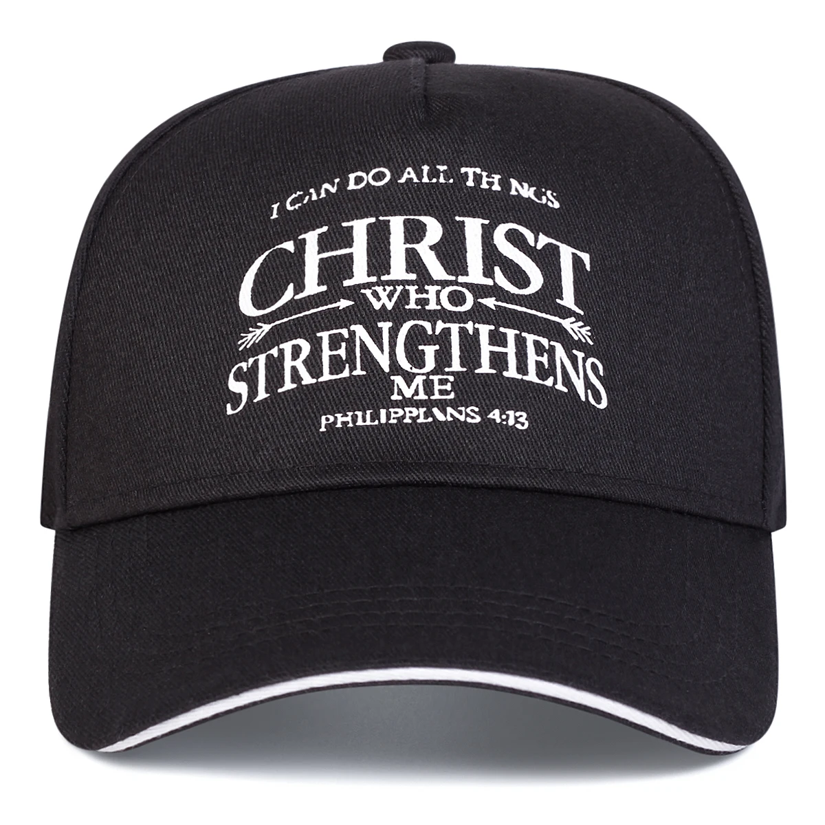 Unisex CHRISTUS Brief Stickerei Baseball Caps Frühling Herbst Outdoor Einstellbare Casual Hüte Papa Hut Sonnenschutz Hut Sport Kappe – Detail 4