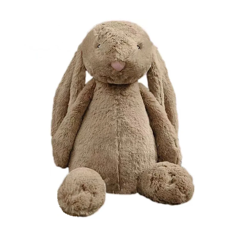 thumbnail image 1 of Conejito de peluche suave de 30 cm con orejas largas para niños, juguete de conejo de peluche para dormir, regalo de cumpleaños para niños, 1 of 5