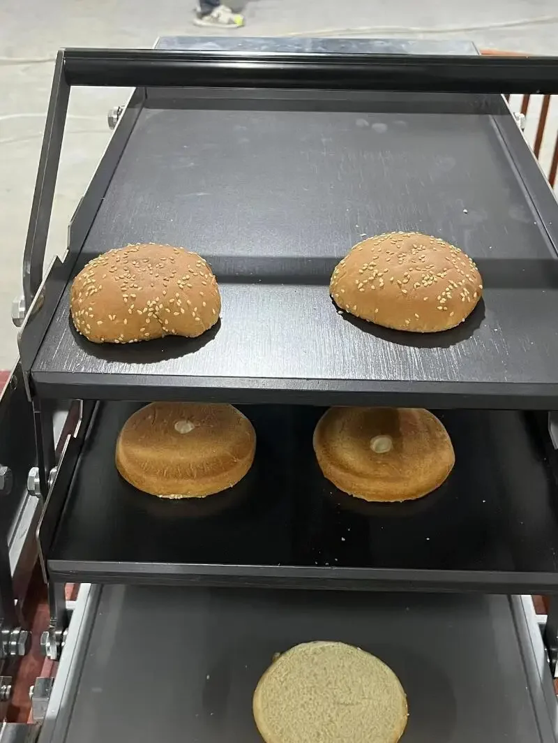 Full Automated Burger Machine Batch Bun Toaster Fast Food