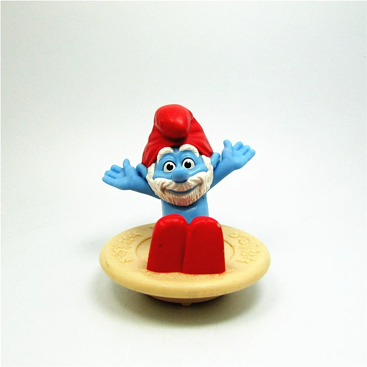 Original 12 Pcs Smurfing Smurfettes Action Figures Small Mushroom Elf Model  Toys Cute Cartoon Blue Fairy Collectible Kids Gifts - AliExpress