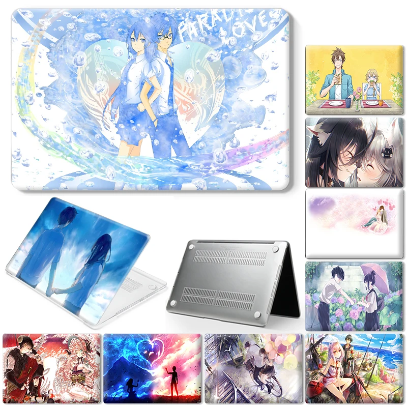 Chunibyo & Other Delusions Laptop Case MacBook Non-Slip Durable Waterproof Plastic Hard Shell Case,for MacBook New Air 13/Air 13/15 Inch/Touch 13/15inch PVC Laptop Protective Cover air13 Anime Love