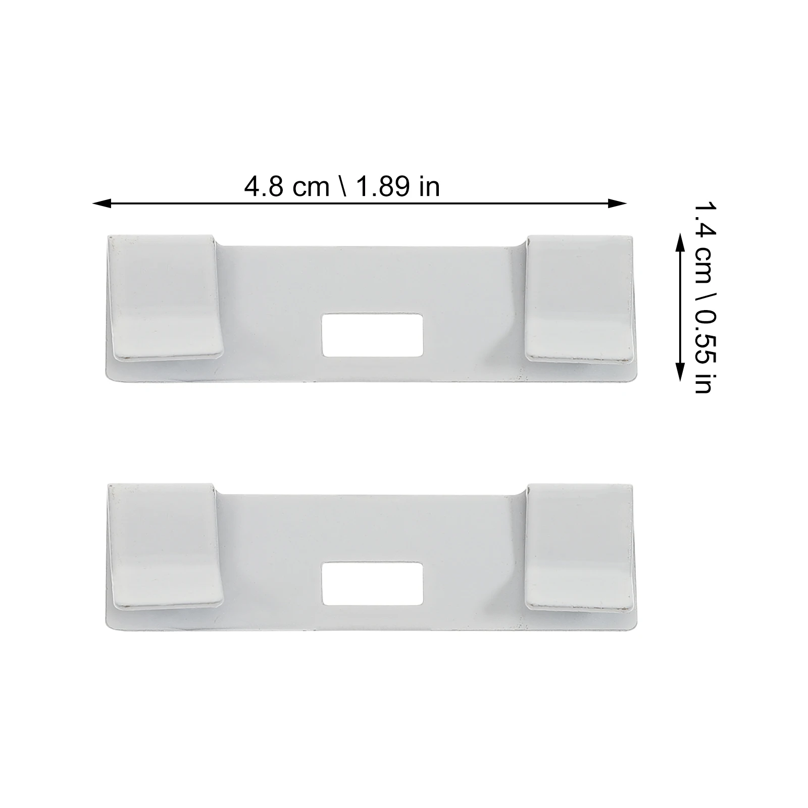 12pcs Vertical Blind metal Bottom Plate Replacement Portable Base Weights Slats Shutters Curtain Roller Replace Accessories
